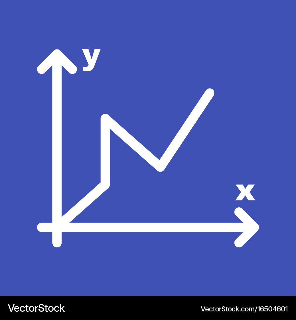 Graph i vector image