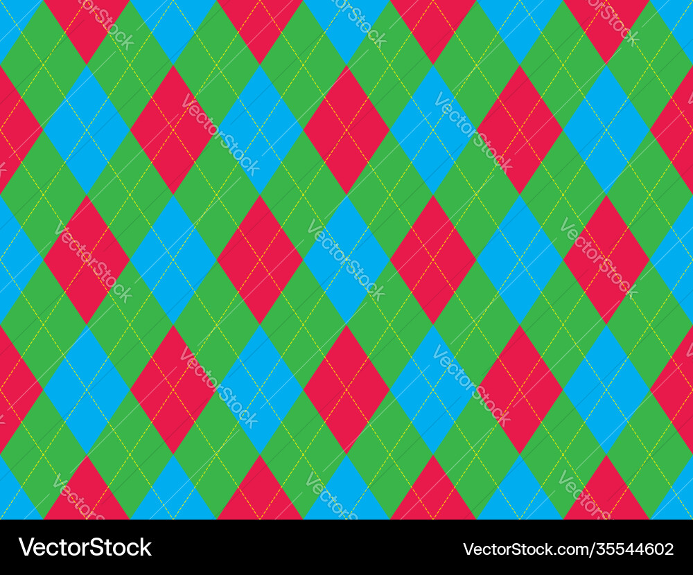 Argyle pattern seamless fabric texture background Argyle pattern seamless fabric texture background Vector Image