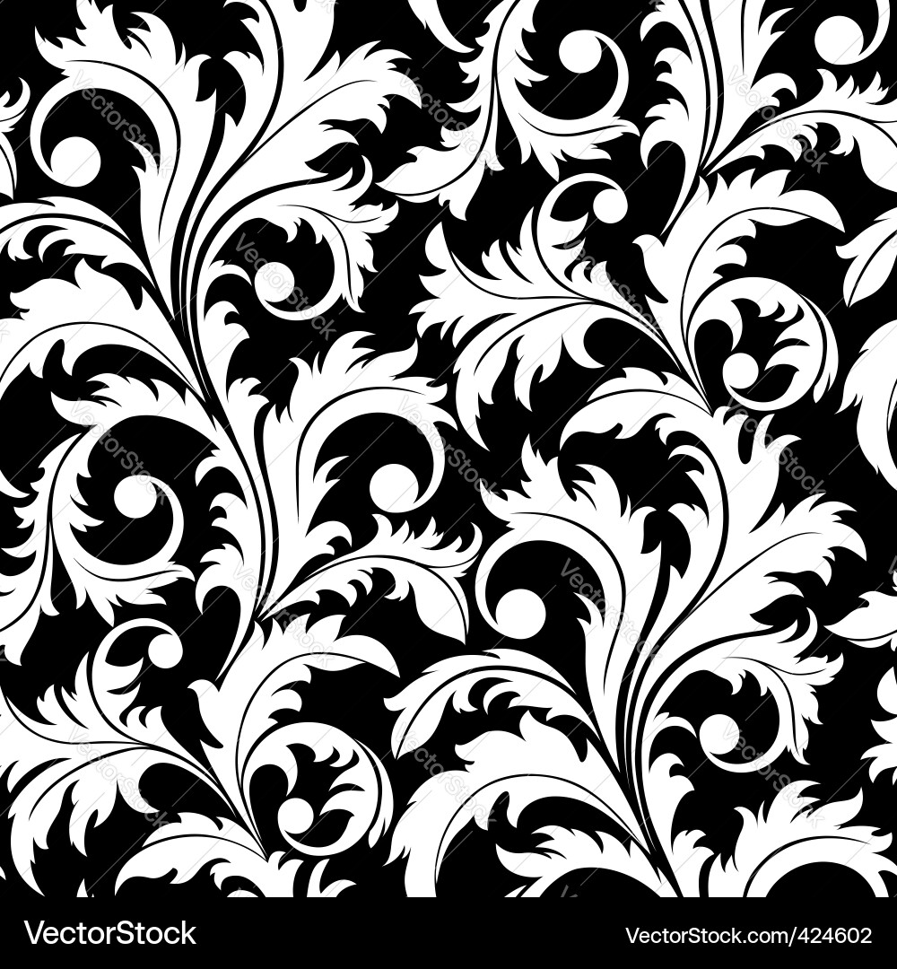 Elegant Swirl Pattern vector image