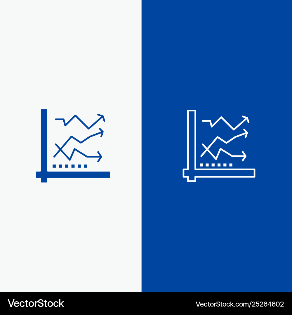 Graph analysis analytic analytics chart data line Graph analysis analytic analytics chart data line Vector Image