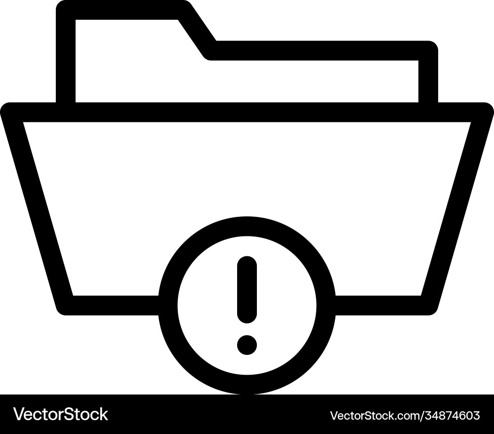 Files vector image
