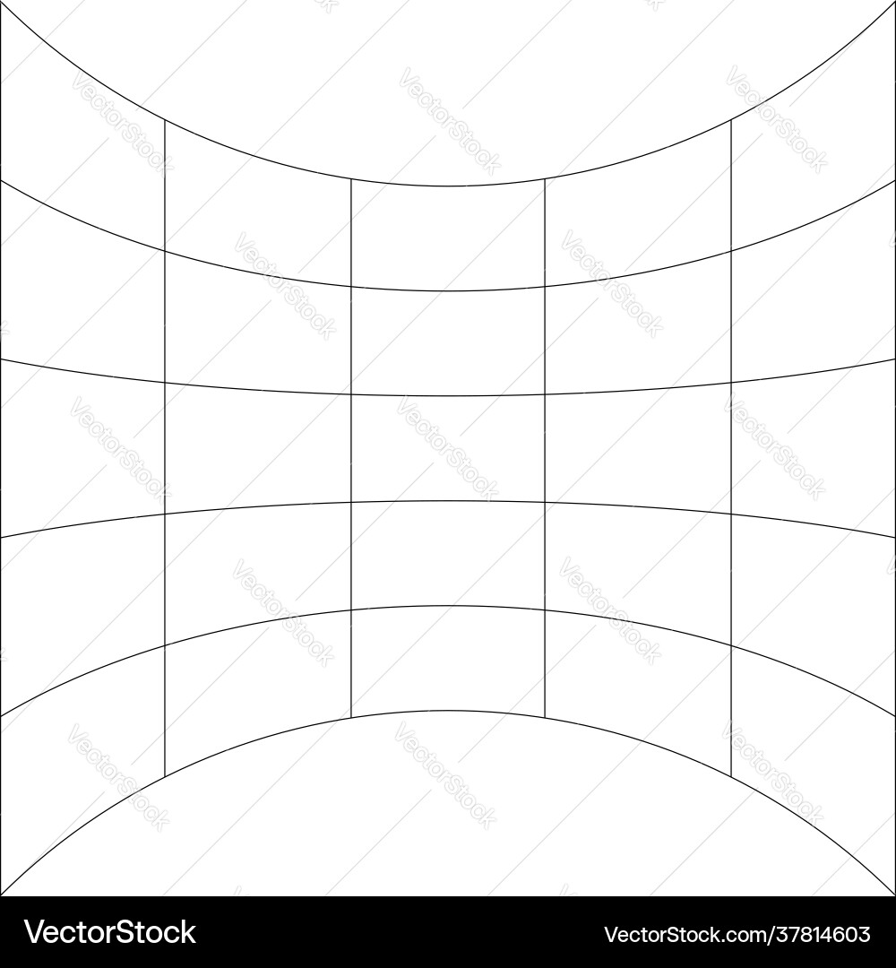 Grid mesh lattice grating with distort deform Grid mesh lattice grating with distort deform vector image