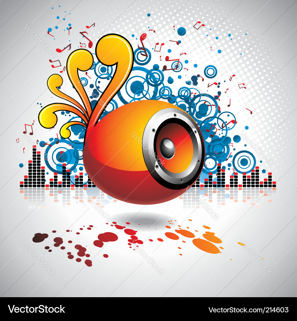 Musical Party Celebration Vector Image