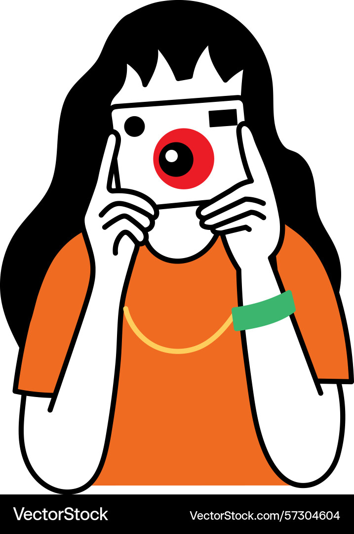 A sketchy style of capturing vector image