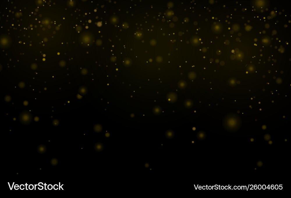 Bokeh effect sparkling vector image