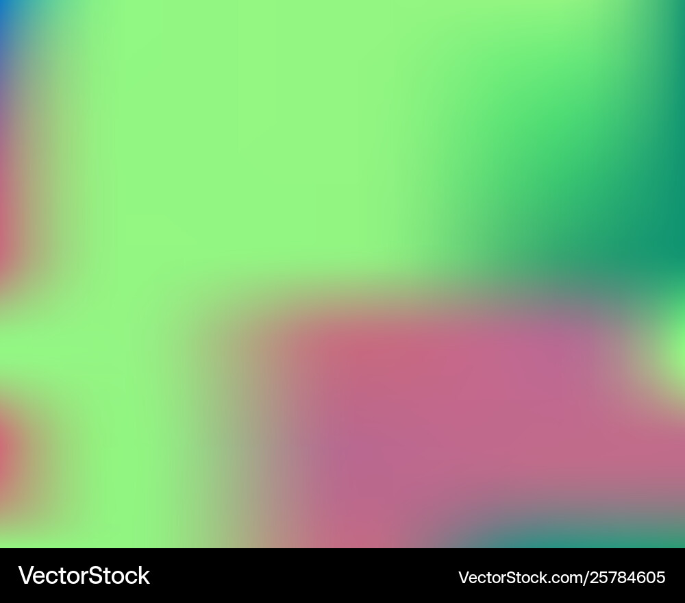 Gradient mesh painted in different colors Vector Image