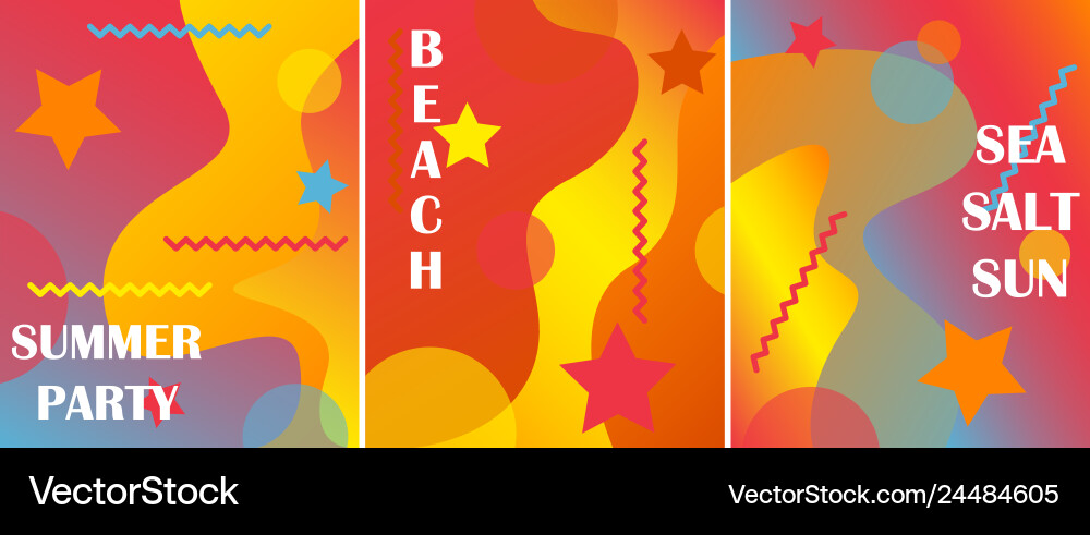 Set of 3 abstract backgrounds dynamic textured Set of 3 abstract backgrounds dynamic textured vector image