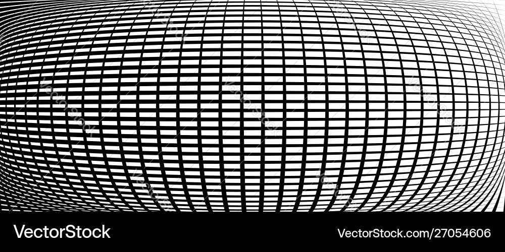 3d circular burst convex globe sphere orb distort 3d circular burst convex globe sphere orb distort Vector Image