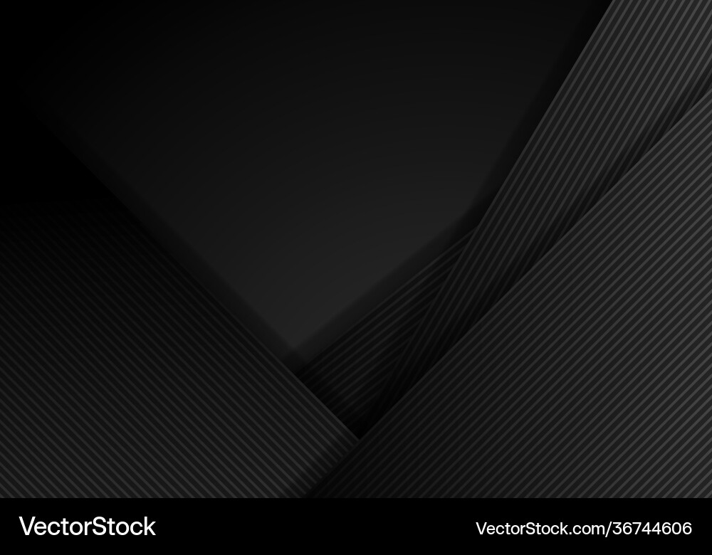 Diagonal Black Stripe Pattern vector image