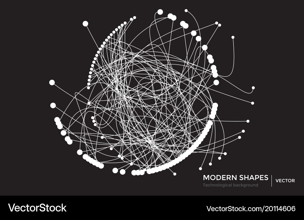 Network Technology Blockchain vector image