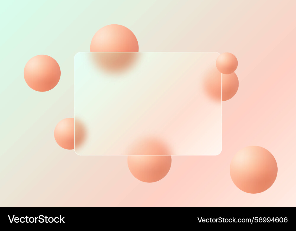 Partition of transparent material with floating Partition of transparent material with floating Vector Image