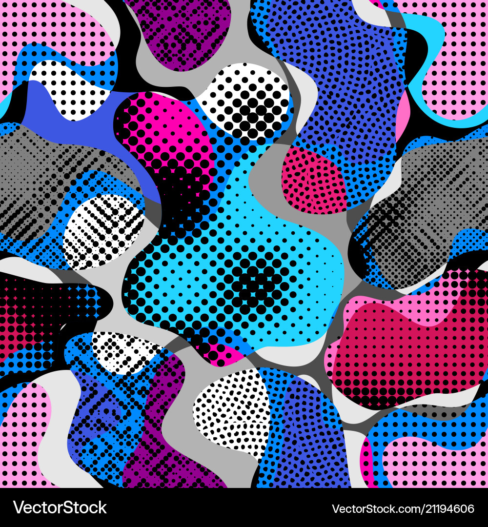 Random polka dot pattern Random polka dot pattern vector image