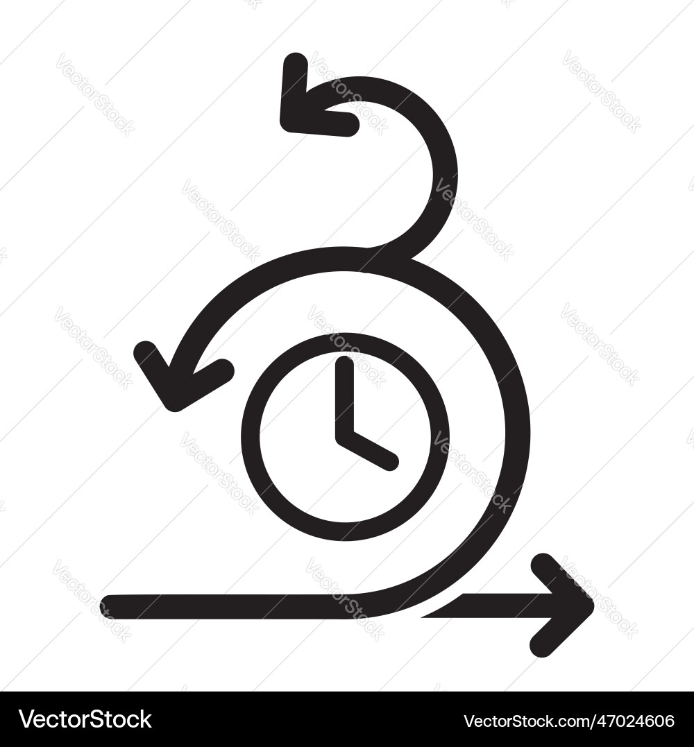 Scrum Process Icon - Agile Workflow vektorbild