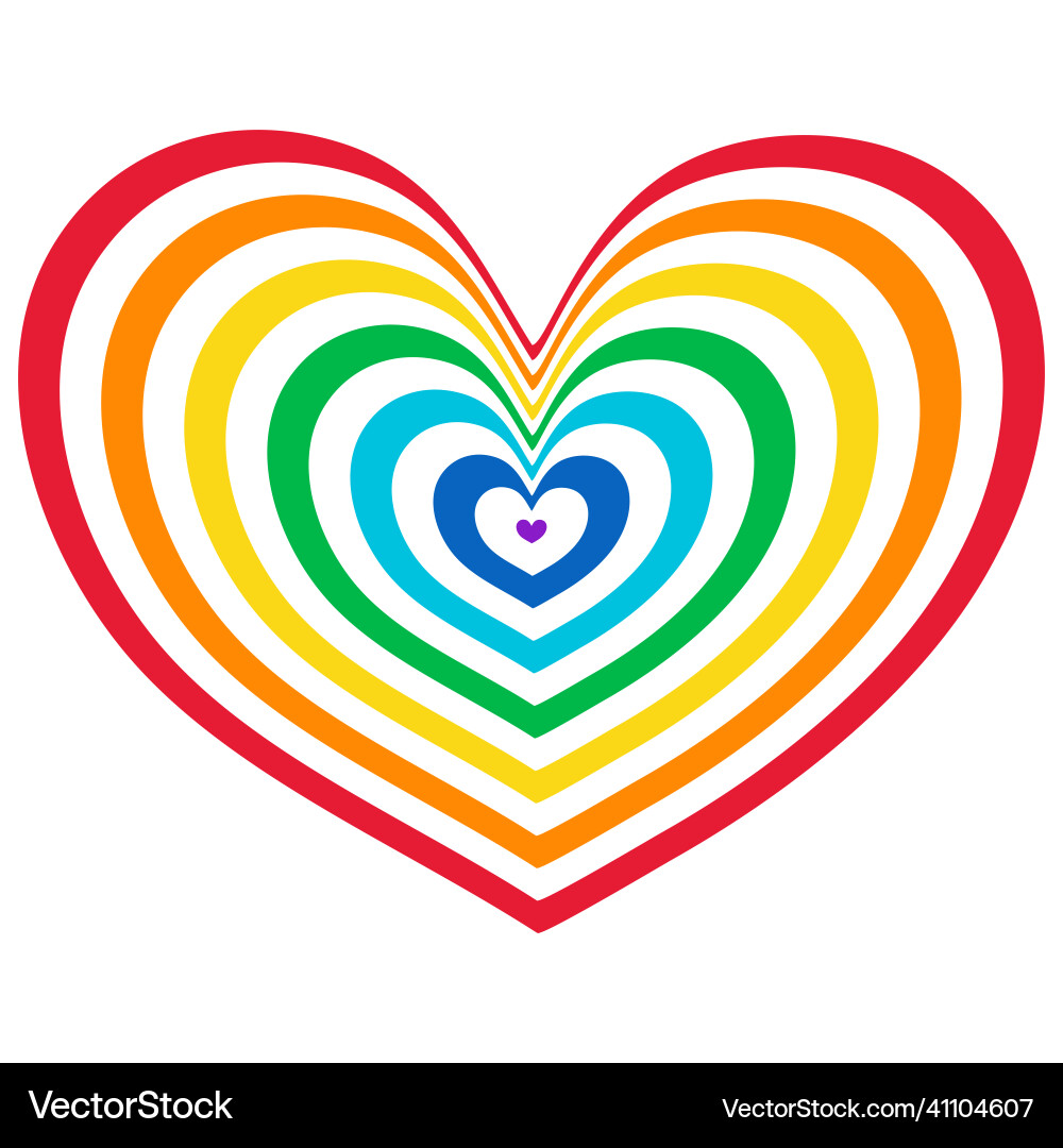 Abstract optical illusion background with a heart Abstract optical illusion background with a heart vector image