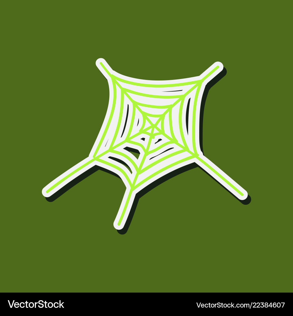 Cobweb icon outline of for web vector image
