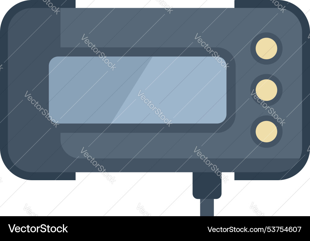 Electronic device showing empty screen Electronic device showing empty screen vector image