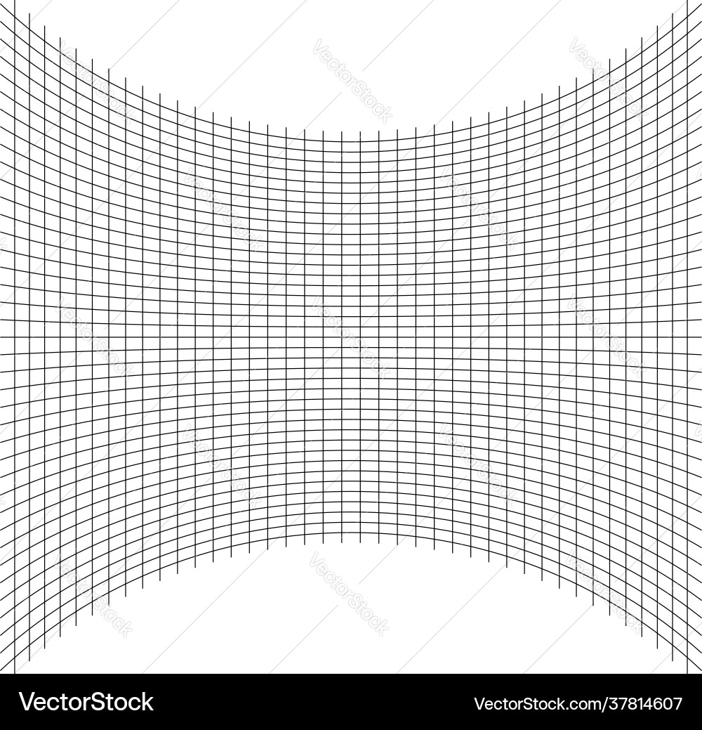 Grid mesh lattice grating with distort deform Grid mesh lattice grating with distort deform vector image