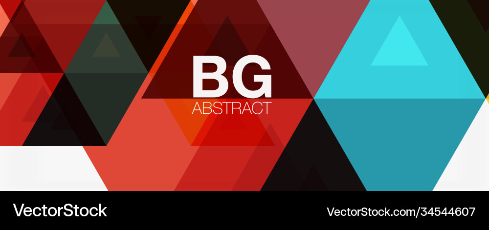 Mosaic triangle pattern abstract background Mosaic triangle pattern abstract background vector image