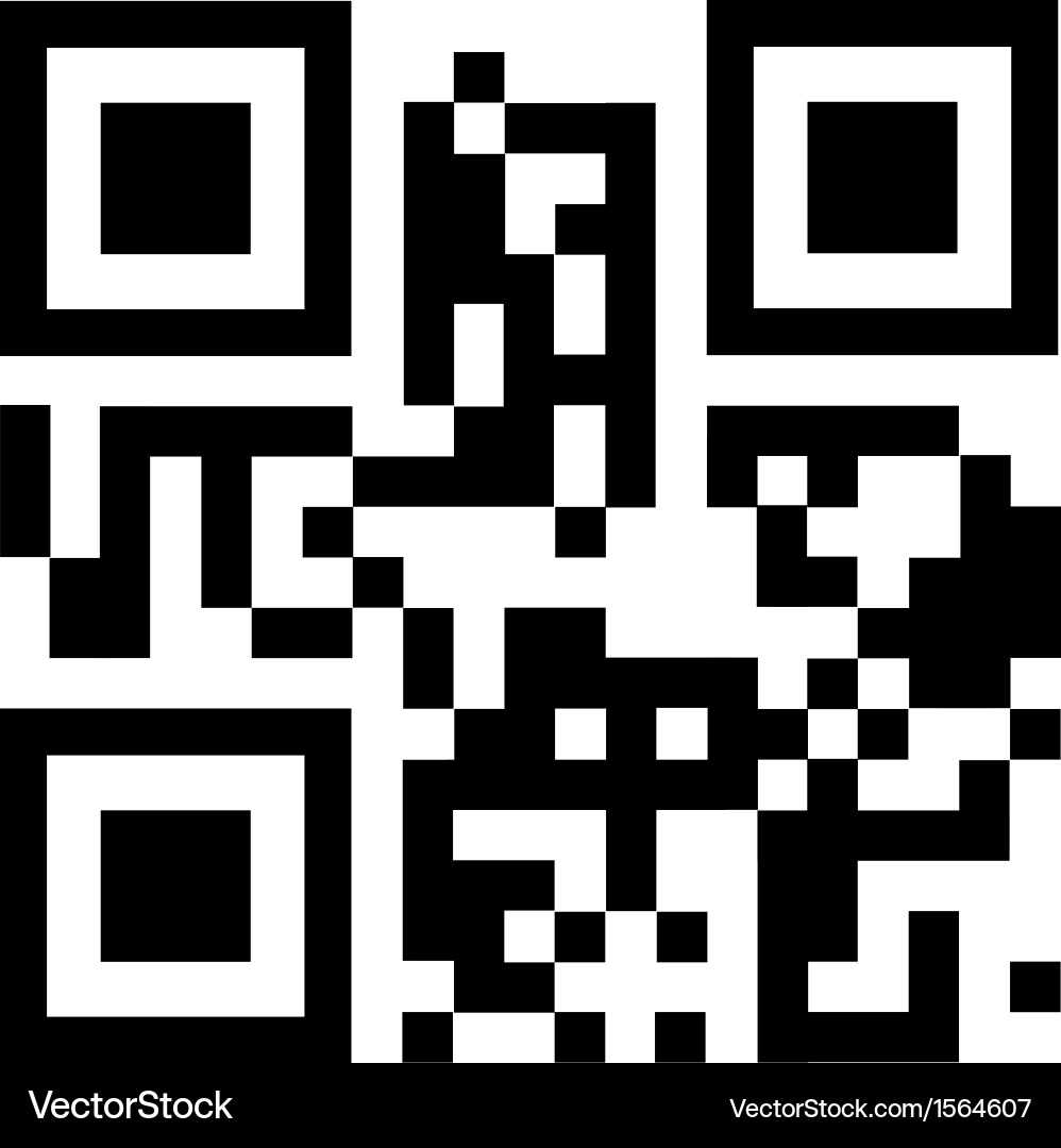 QR Code - Scan to Shop vector image