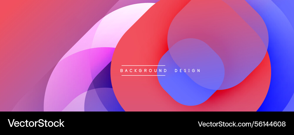 Abstract design features overlapping circles Abstract design features overlapping circles vector image
