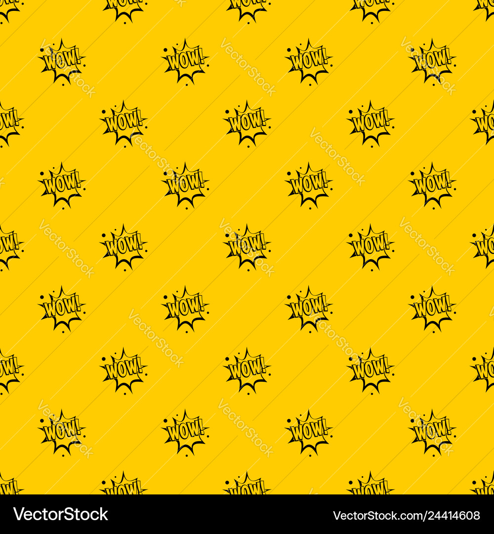 Explosion Pattern - WOW Effect Vector Image