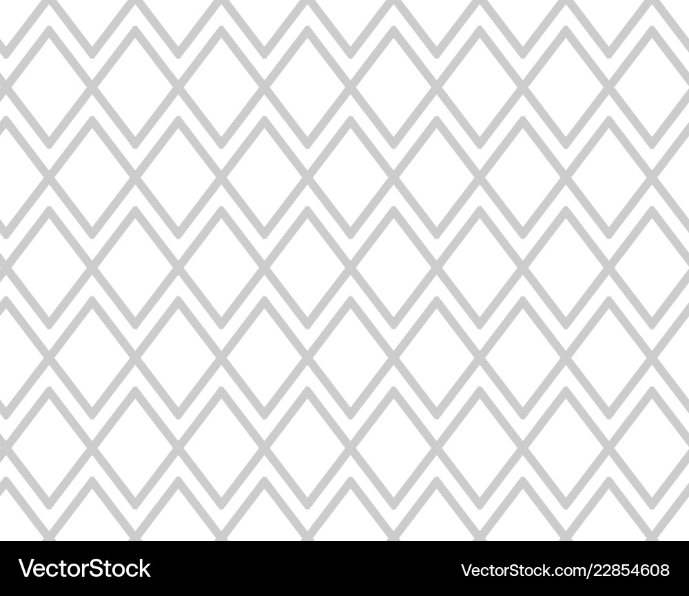 Gray Rhombus Mesh Pattern vector image