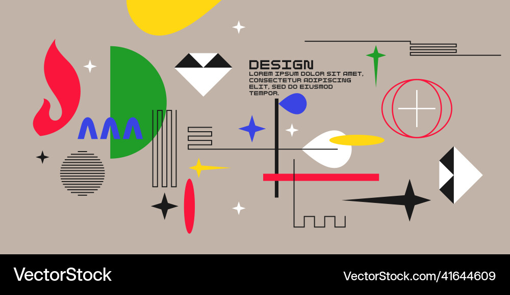 A modern background with abstract elements A modern background with abstract elements vector image