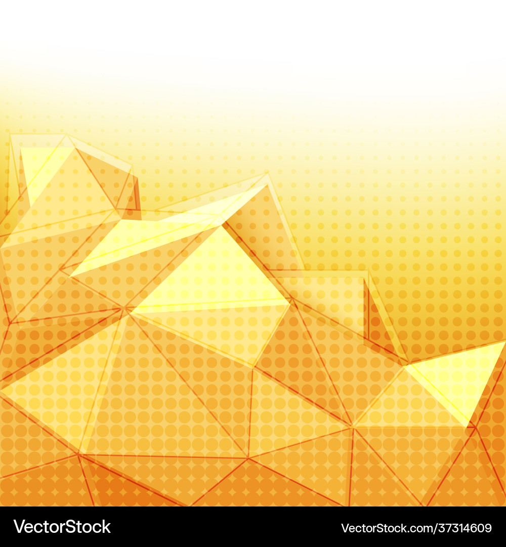 Abstract polygonal background with halftone effect Abstract polygonal background with halftone effect vector image