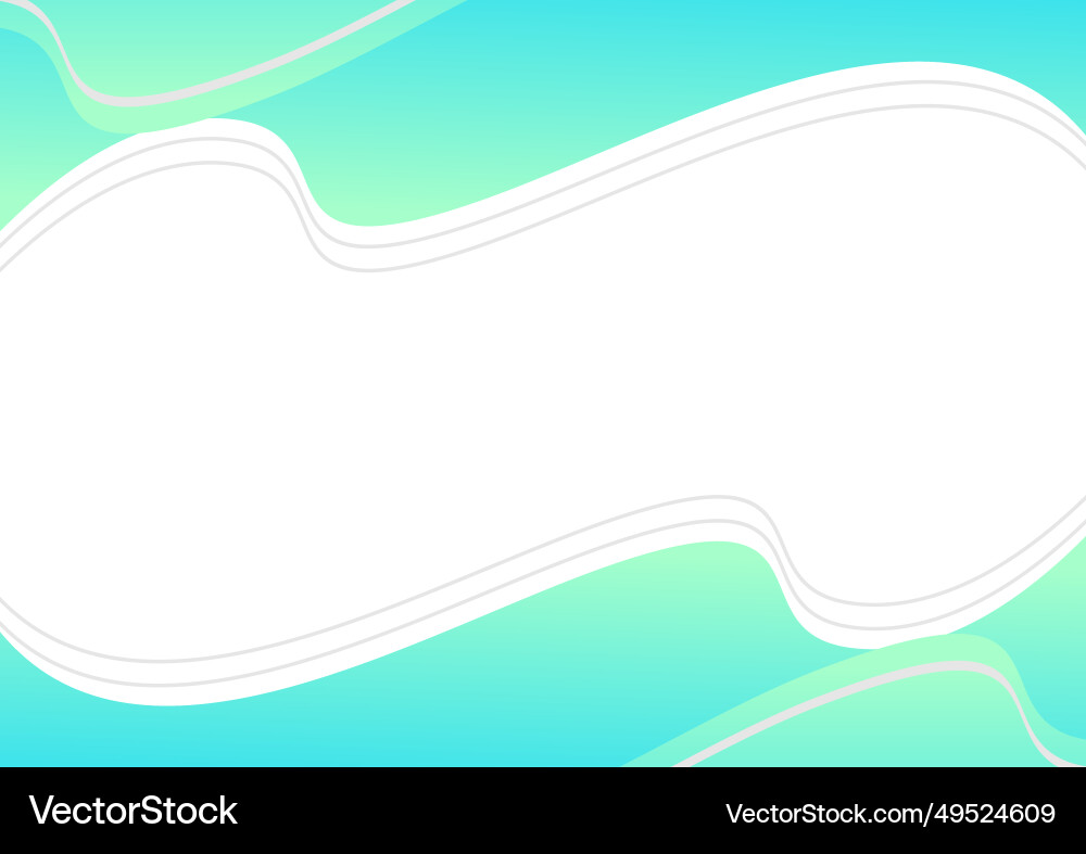 Abstract wave template background gradient design Vector Image