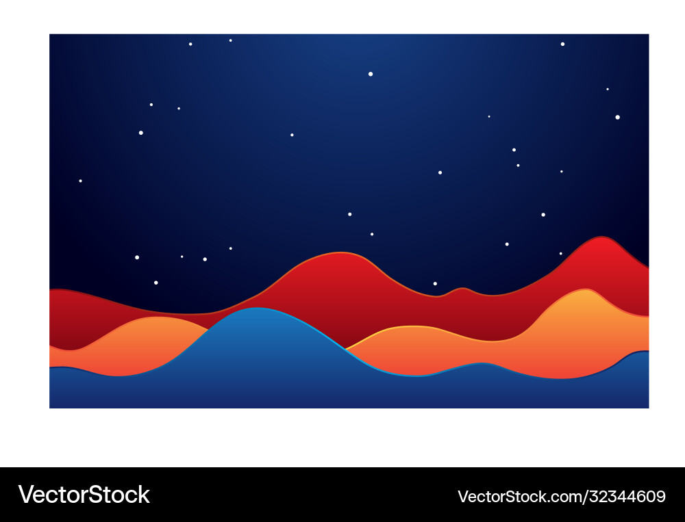 Colorful lines layer background modern overlap Colorful lines layer background modern overlap Vector Image