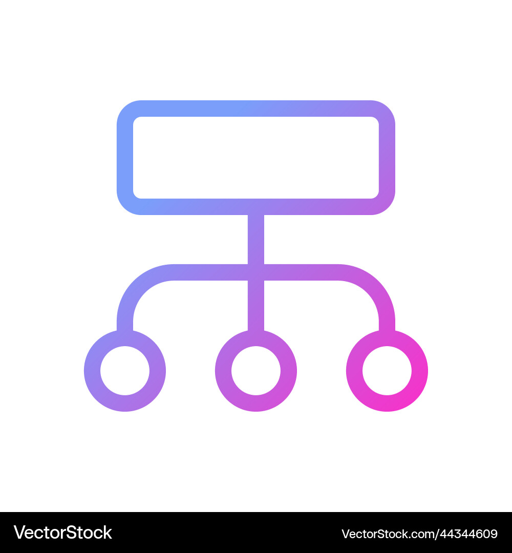 Data structuration process pixel perfect gradient Data structuration process pixel perfect gradient vector image