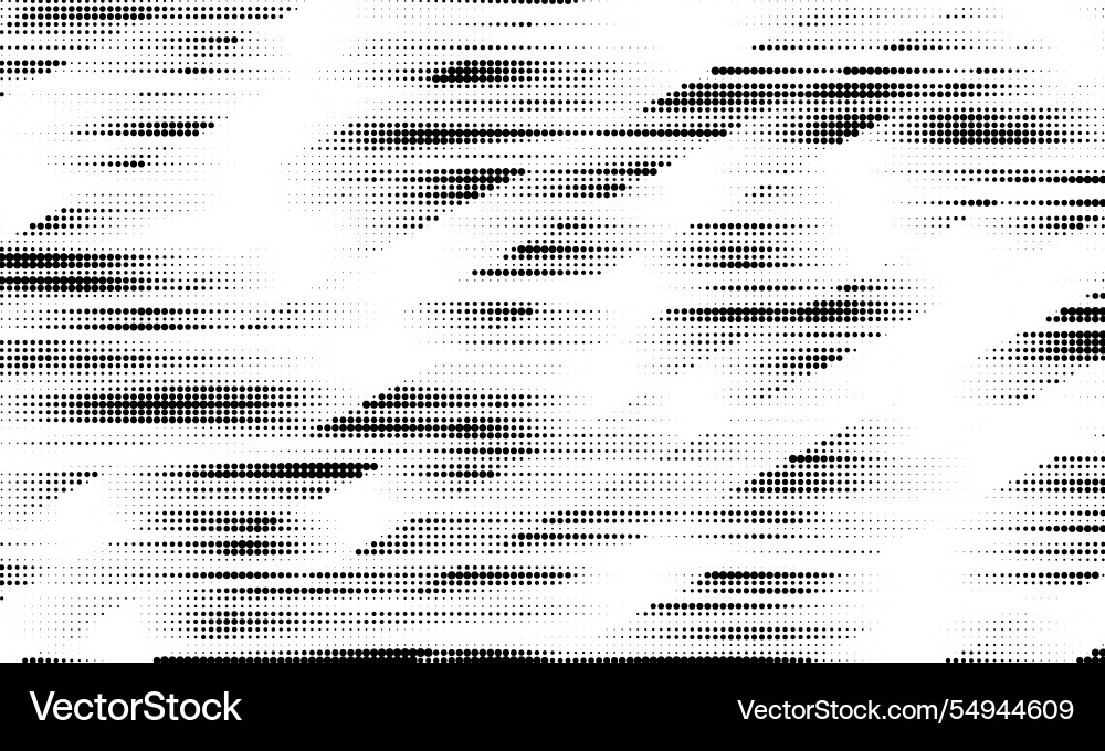 Monochrome gradient halftone dots background Monochrome gradient halftone dots background vector image