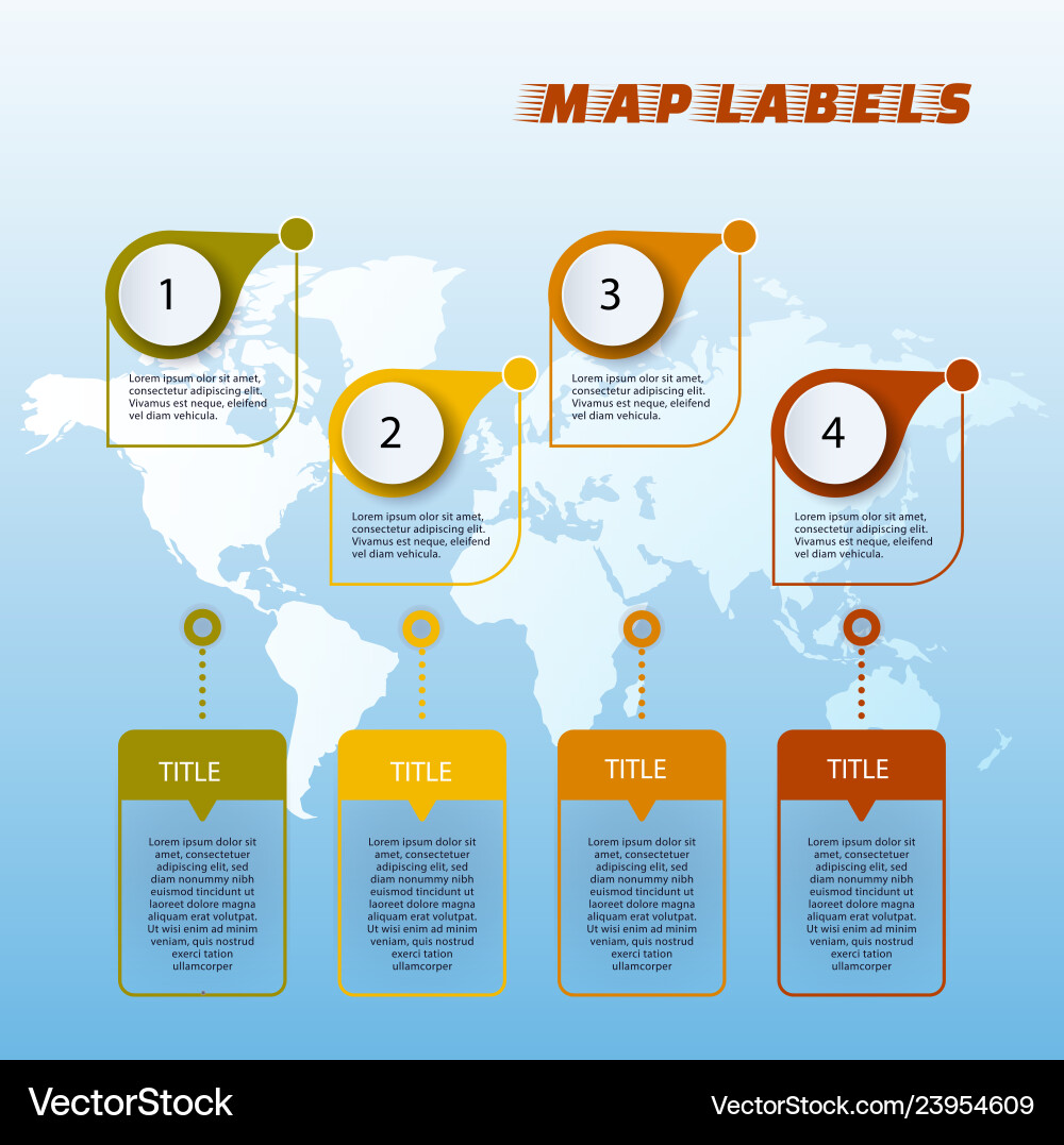 Set of colorful map markers pointer Vector Image