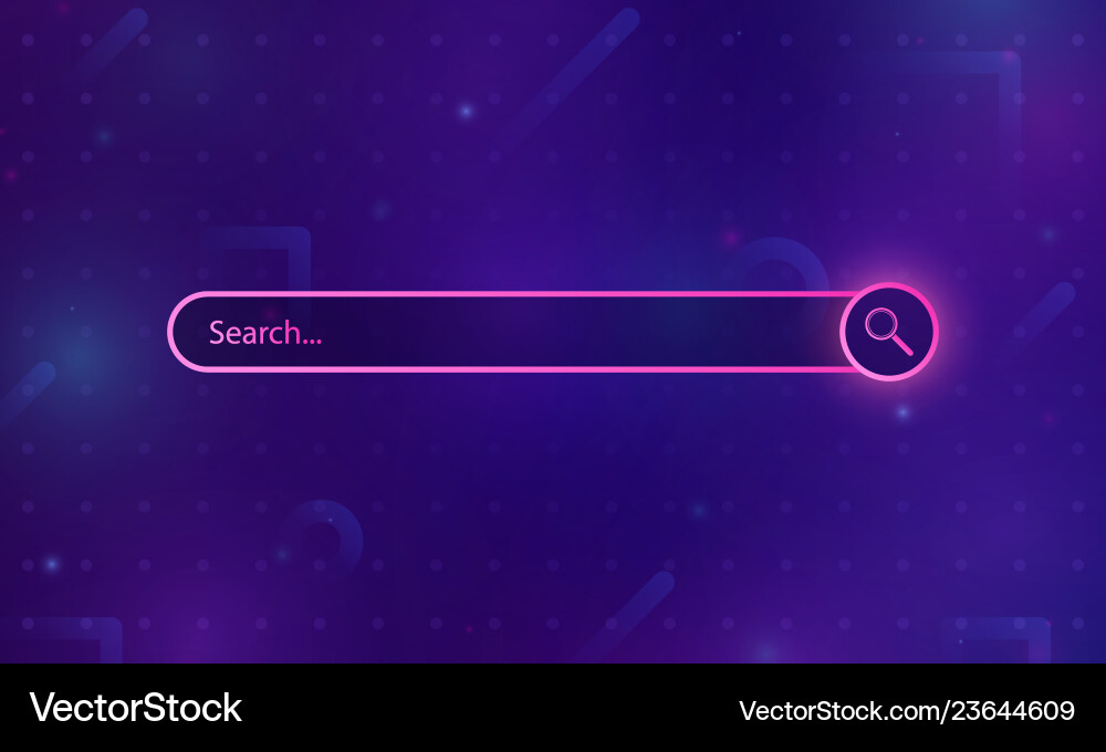 Web search field Web search field vector image