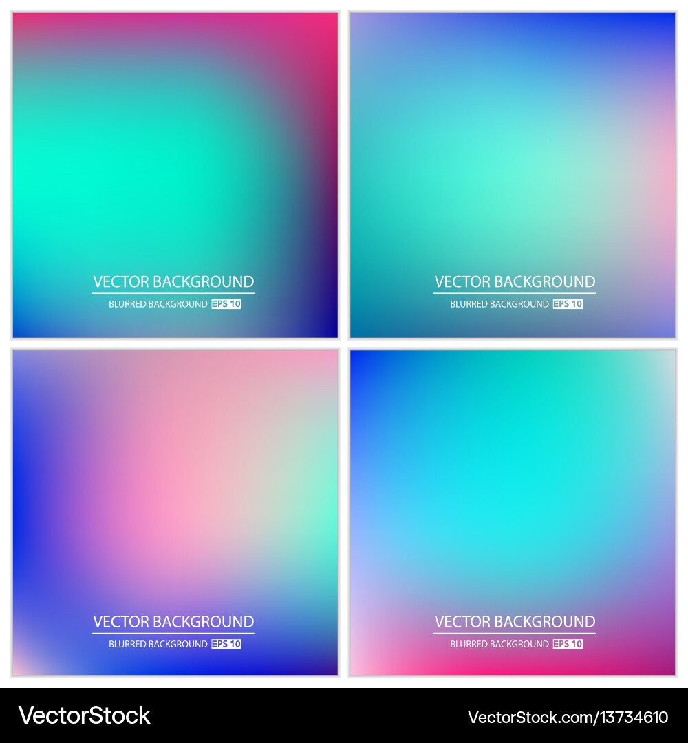 Abstract Multicolored Gradient Background vector image