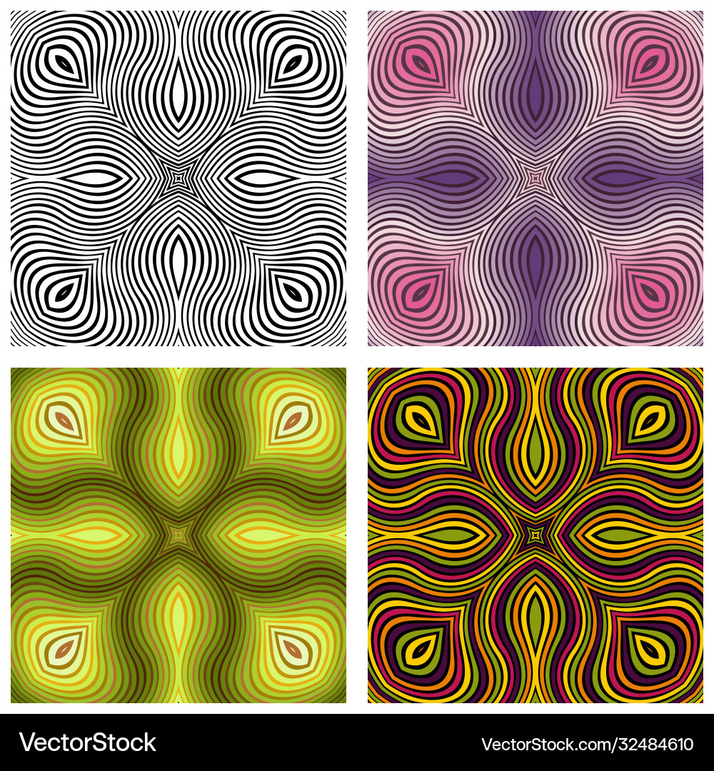 Abstract ornamental patterns set Abstract ornamental patterns set vector image