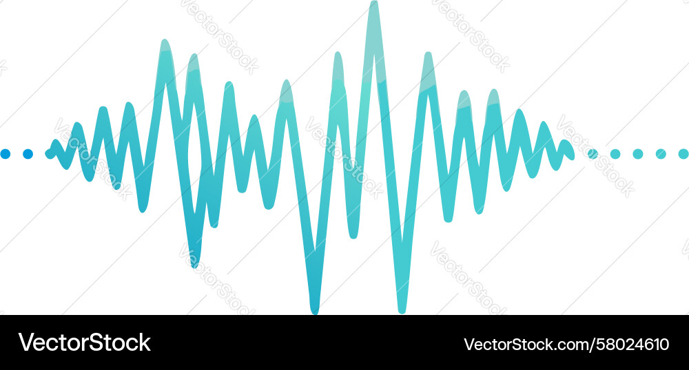Dynamic Sound Frequency Wave Vector Image
