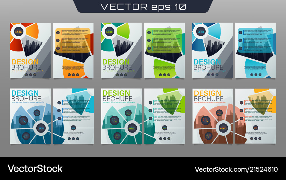 Poster Flyer pamphlet Poster Flyer pamphlet Vektorbild