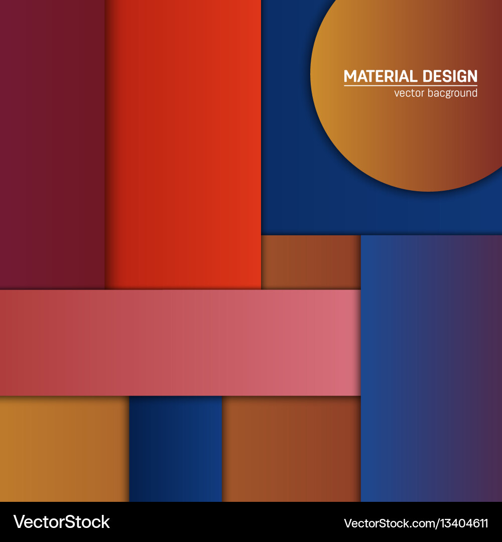 Material design background abstract Material design background abstract vector image