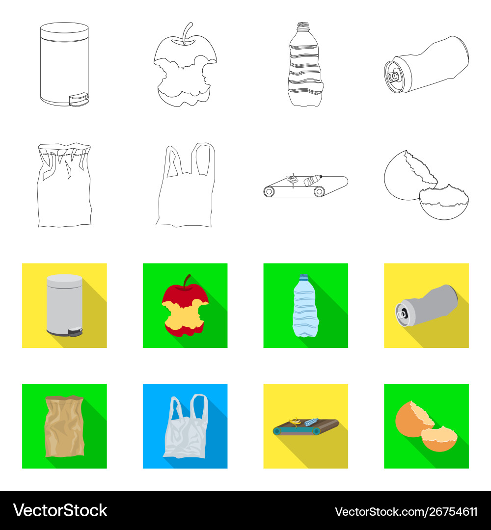 Refuse and junk symbol Refuse and junk symbol vector image