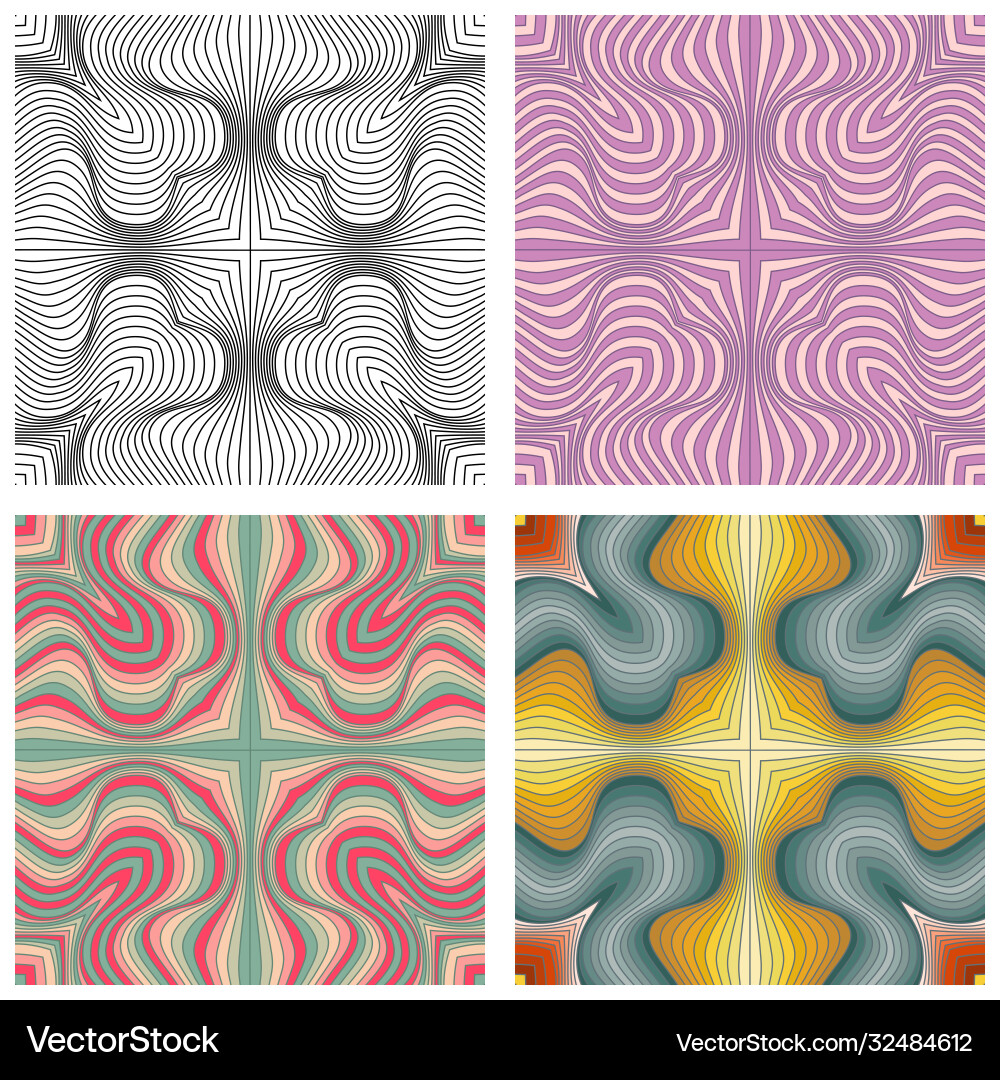 Abstract ornamental patterns set Abstract ornamental patterns set vector image