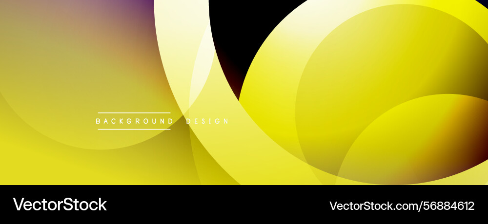 Abstract yellow design features overlapping Abstract yellow design features overlapping Vector Image