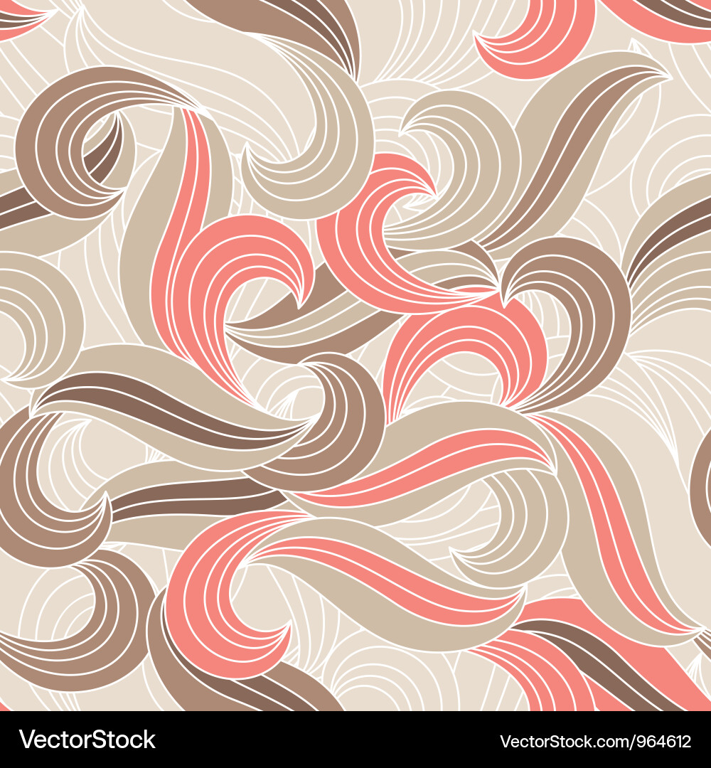 Elegant Swirl Pattern vector image