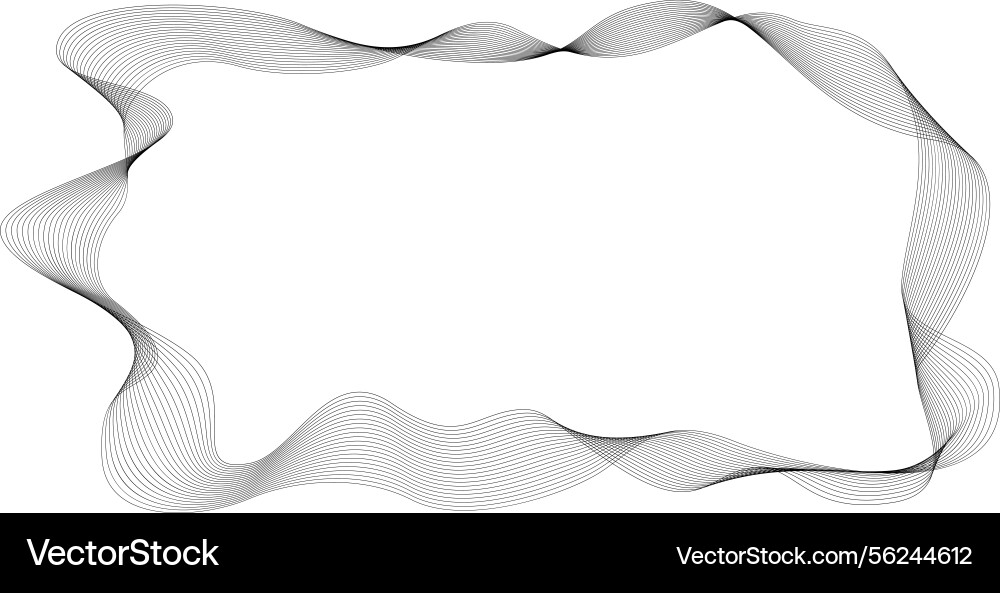 Frame of lines with blending modern technology Frame of lines with blending modern technology vector image