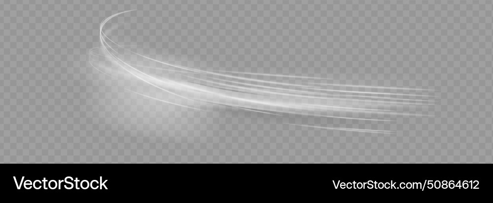 Light trail wave fire path trace line and effect Light trail wave fire path trace line and effect vector image