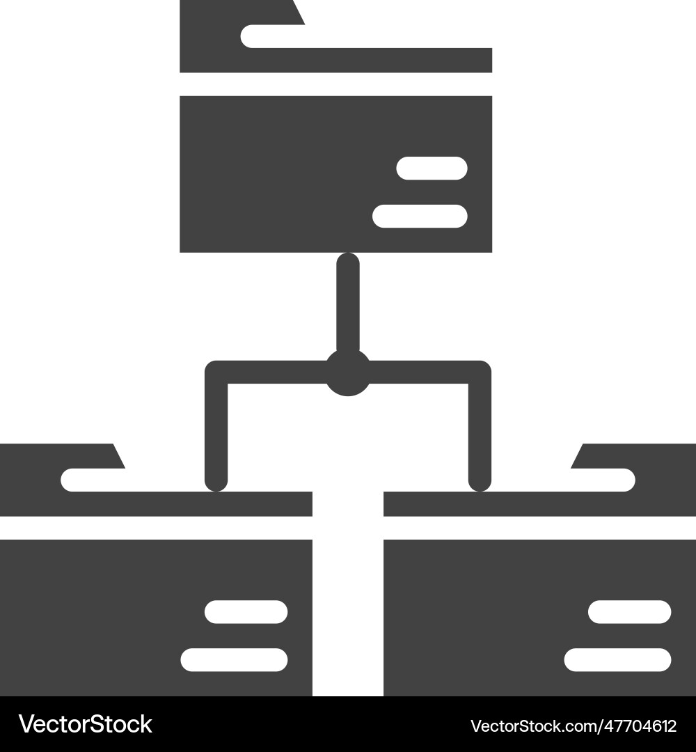 Root directory icon image Vector Image