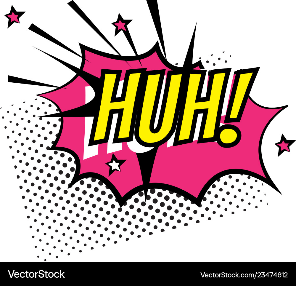 Sticker bubble with text short message in color Sticker bubble with text short message in color vector image