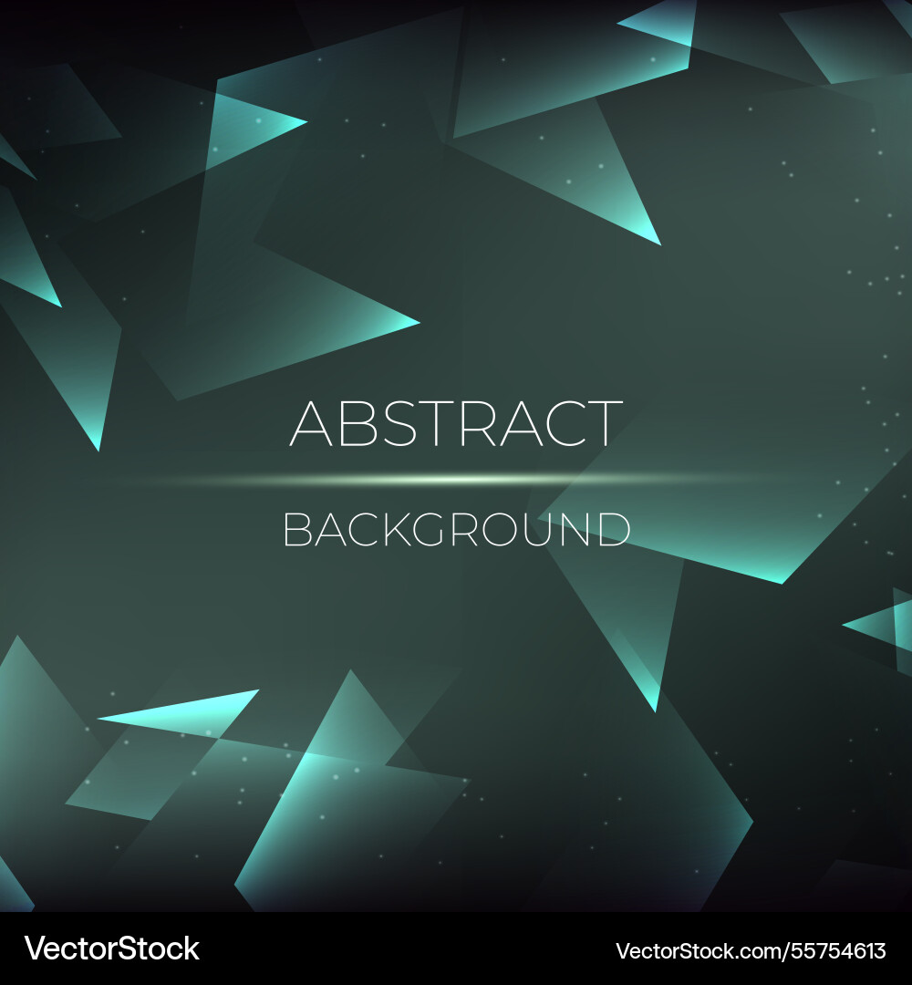 Abstract background with geometric design vector image