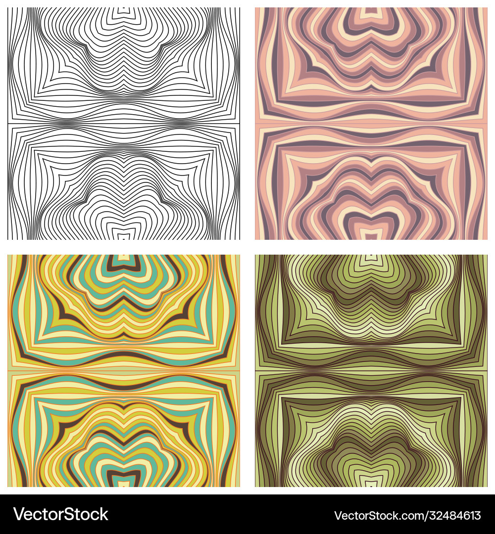Abstract ornamental patterns set Abstract ornamental patterns set vector image