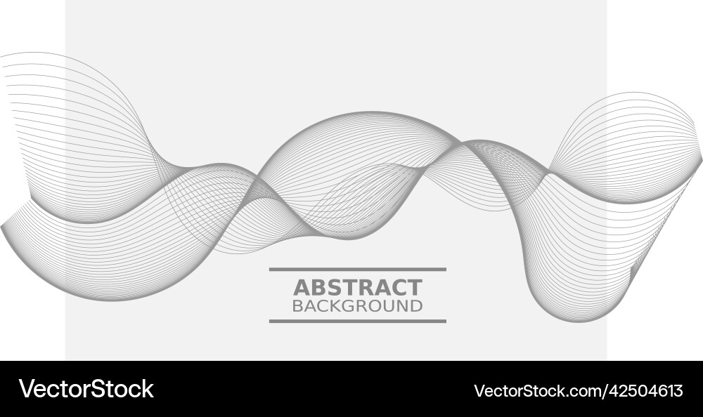 Abstract wave element for design digital vector image